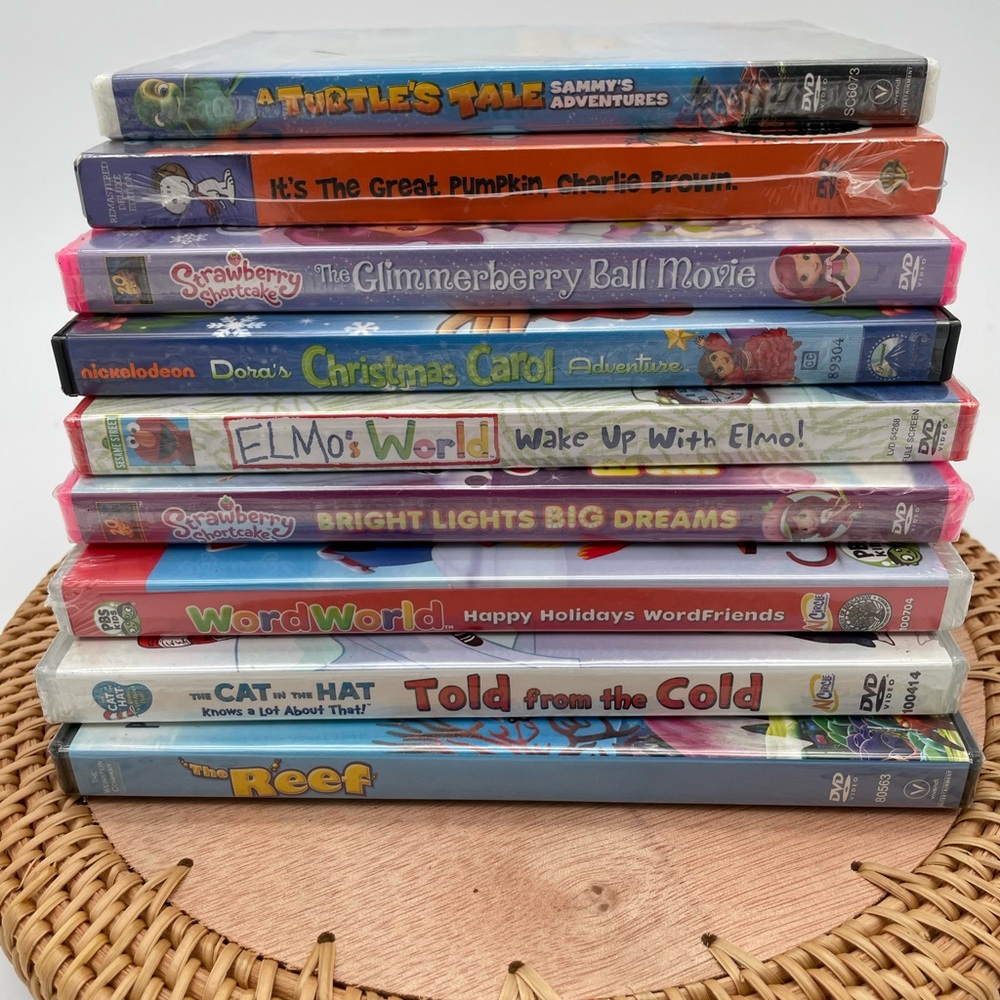 Children's DVD Sealed Lot of 9